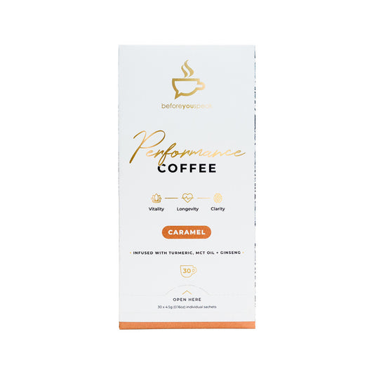 BEFORE YOU SPEAK Performance Coffee Unsweetened 4.5g x 7 Pack