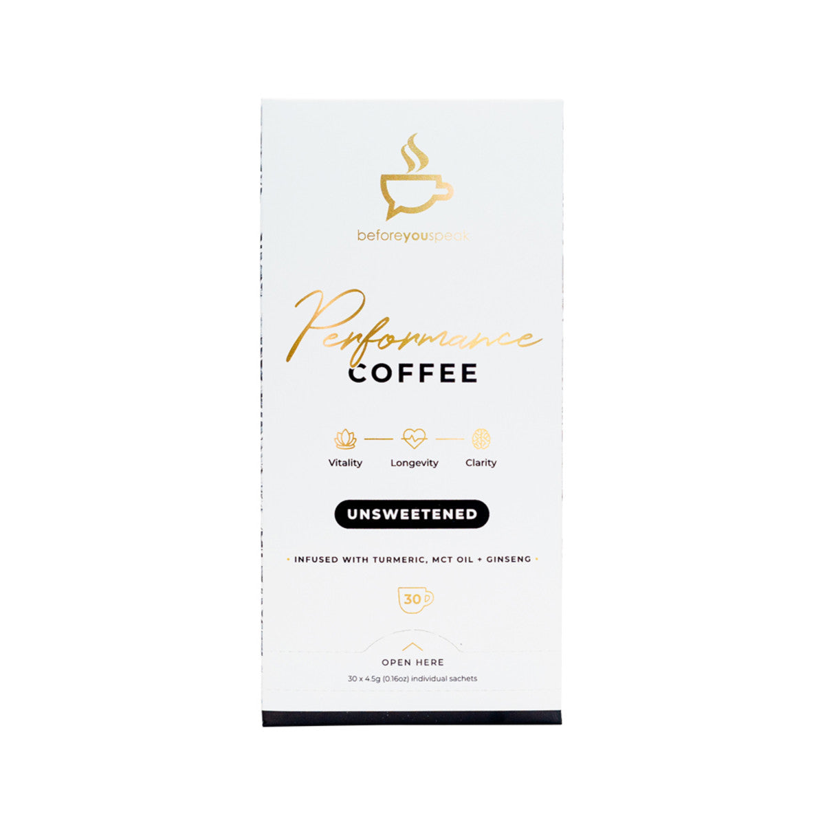 BEFORE YOU SPEAK Thermo Coffee Original 6.5g x 30 Pack