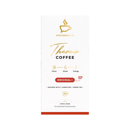 BEFORE YOU SPEAK Thermo Coffee Unsweetened 6.5g x 7 Pack