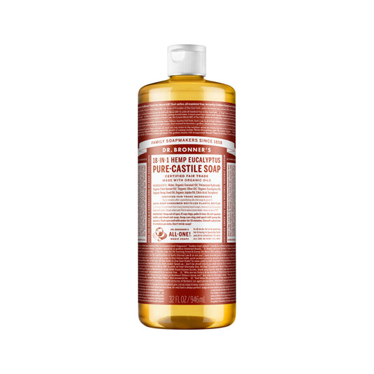 DR. BRONNER'S Pure-Castile Soap Liquid (Hemp 18-in-1) Green Tea 946ml