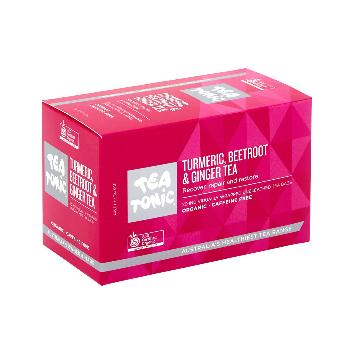 TEA TONIC Organic White Tea & Rose Petals Tea Loose Leaf 500g