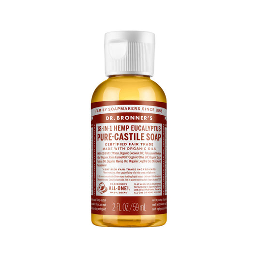 DR. BRONNER'S Pure-Castile Soap Liquid (Hemp 18-in-1) Green Tea 59ml