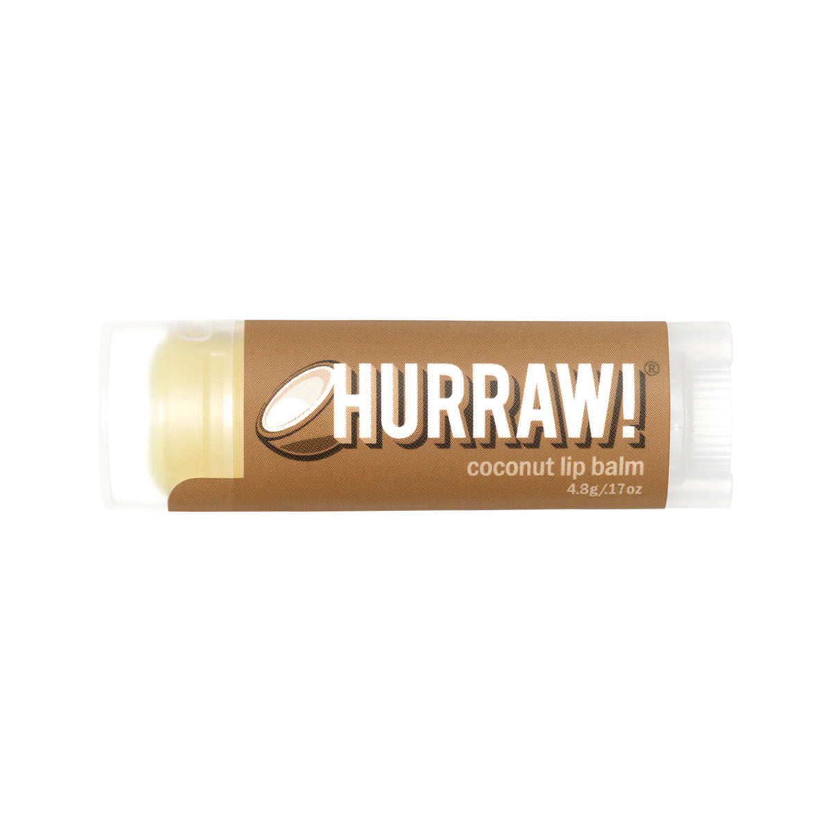 HURRAW! Organic Lip Balm Coffee Bean 4.8g x 24 Display