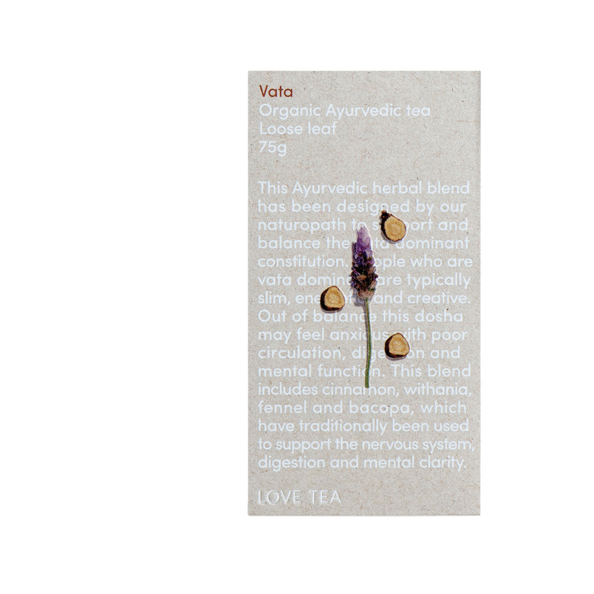 LOVE TEA Organic Cacao Chai Tea Loose Leaf 100g