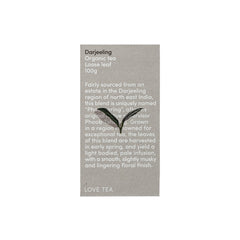 LOVE TEA Organic Earl Grey Tea Loose Leaf 100g