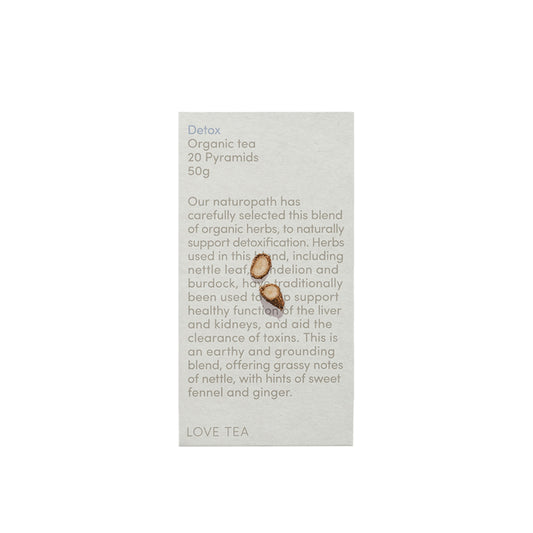 LOVE TEA Organic English Breakfast Tea x 20 Pyramids