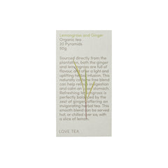 LOVE TEA Organic Matcha Tea Loose Leaf 75g