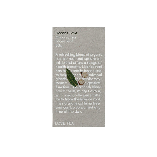 LOVE TEA Organic Metabolism Tea Loose Leaf 75g