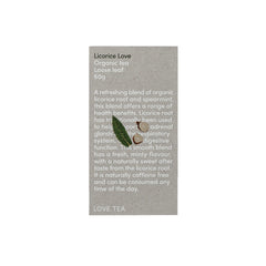 LOVE TEA Organic Metabolism Tea Loose Leaf 75g