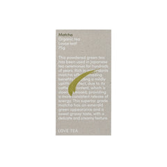 LOVE TEA Organic Moroccan Mint Tea x 20 Pyramids