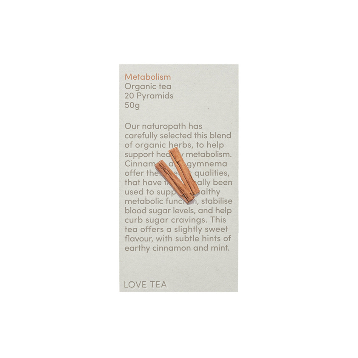 LOVE TEA Organic Original Chai Tea Loose Leaf 100g