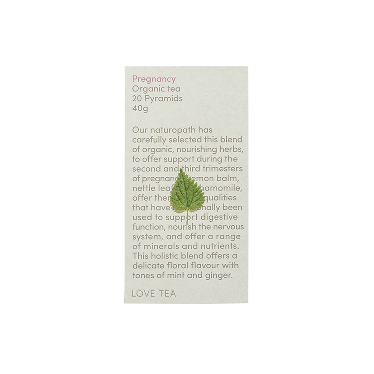 LOVE TEA Organic Skin Glow Tea Loose Leaf 50g