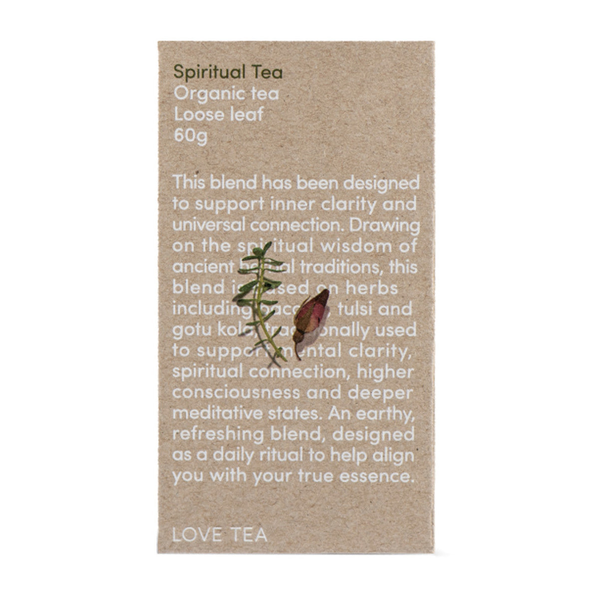 LOVE TEA Organic Vitality Tea Loose Leaf 75g