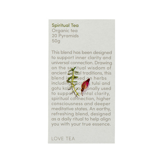 LOVE TEA Organic Vitality Tea x 20 Pyramids