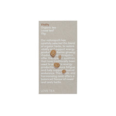 LOVE TEA Organic White Tea Loose Leaf 50g