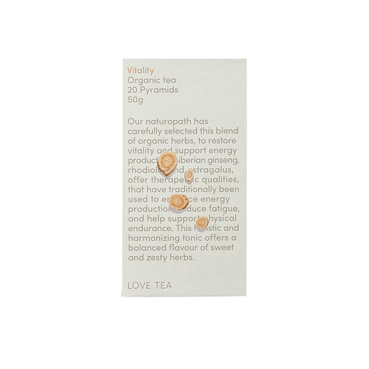 LOVE TEA Organic Women's Wellness Tea Loose Leaf 50g