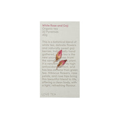 LOVE TEA Organic Yerba Mate Tea Loose Leaf 60g