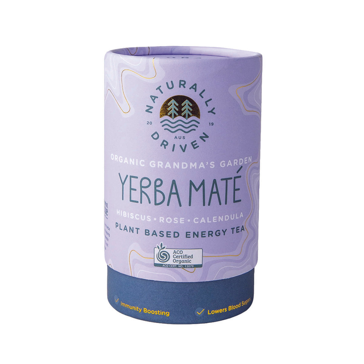 NATURALLY DRIVEN Organic Yerba Mate Tea Pure Leaf 150g