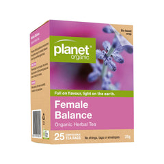 PLANET ORGANIC Organic Herbal Tea Ginkgo Plus x 25 Tea Bags
