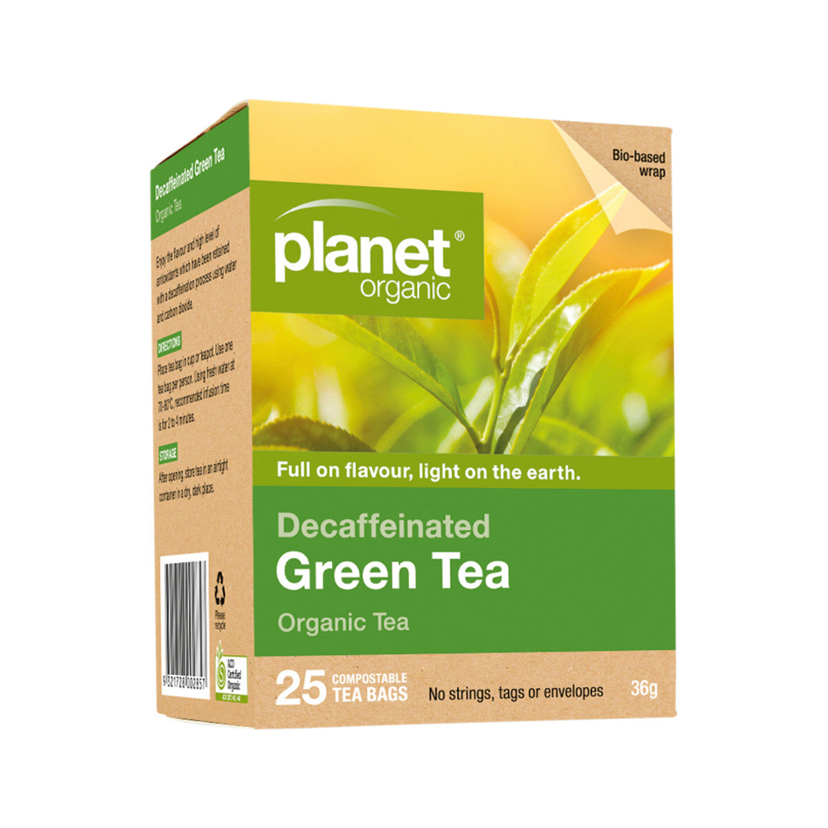 PLANET ORGANIC Organic Tea English Breakfast x 50 Tea Bags