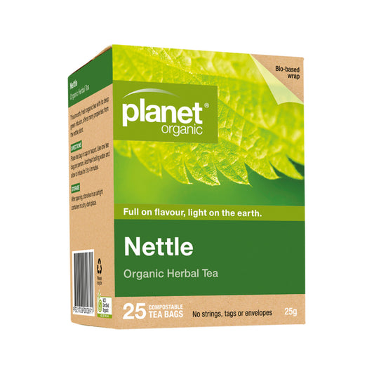 PLANET ORGANIC Organic Herbal Tea Peppermint x 50 Tea Bags