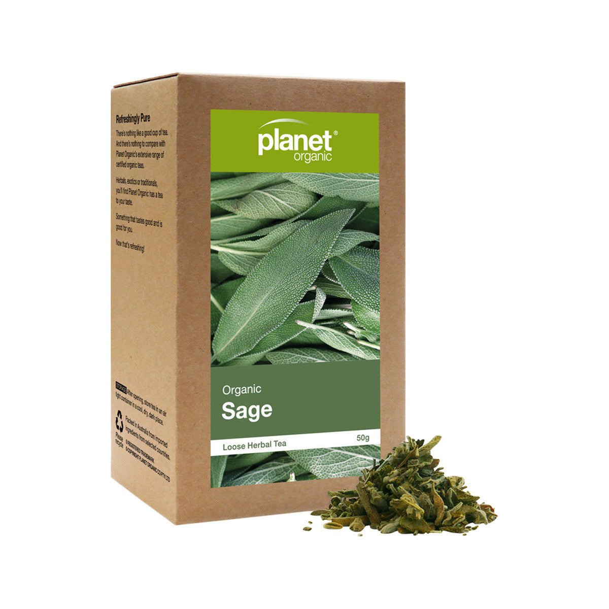PLANET ORGANIC Organic Herbal Tea St John's Wort Loose Leaf 75g