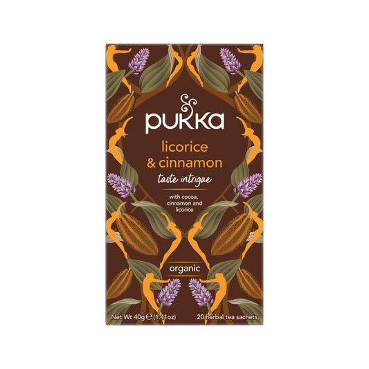 PUKKA Organic Peppermint & Licorice x 20 Tea Bags