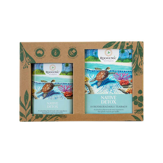 ROOGENIC AUSTRALIA Gift Box Vitality x 18 Tea Bags with Tin (previously Women's Vitality)