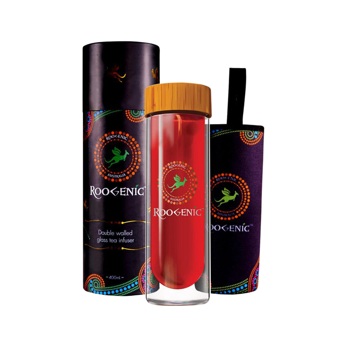 ROOGENIC AUSTRALIA Gift Box Detox x 18 Tea Bags with Detox Tin