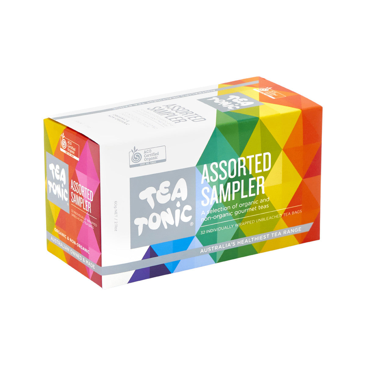 TEA TONIC Organic Blue Magic Tea Caddy Tin 60g