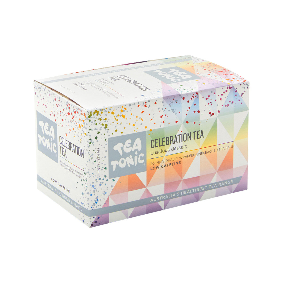 TEA TONIC Cold Brew Tea Bottle Red 750ml