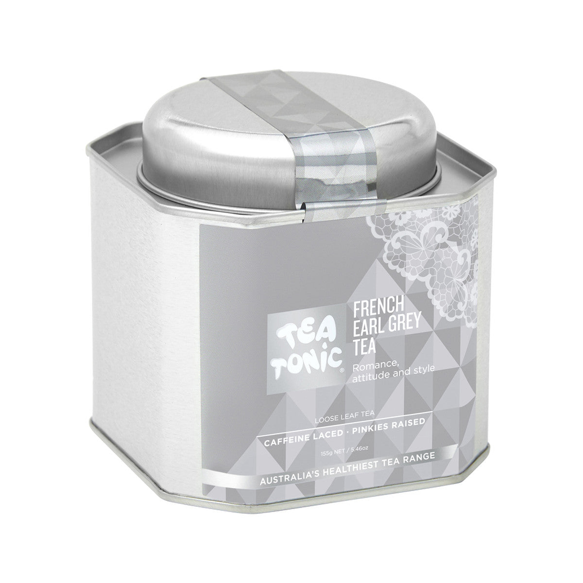 TEA TONIC Gourmet Tin Tea Chest Mini x 33 Tea Bags