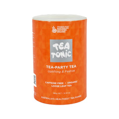 TEA TONIC Organic Throat Soother Tea Caddy Tin 130g