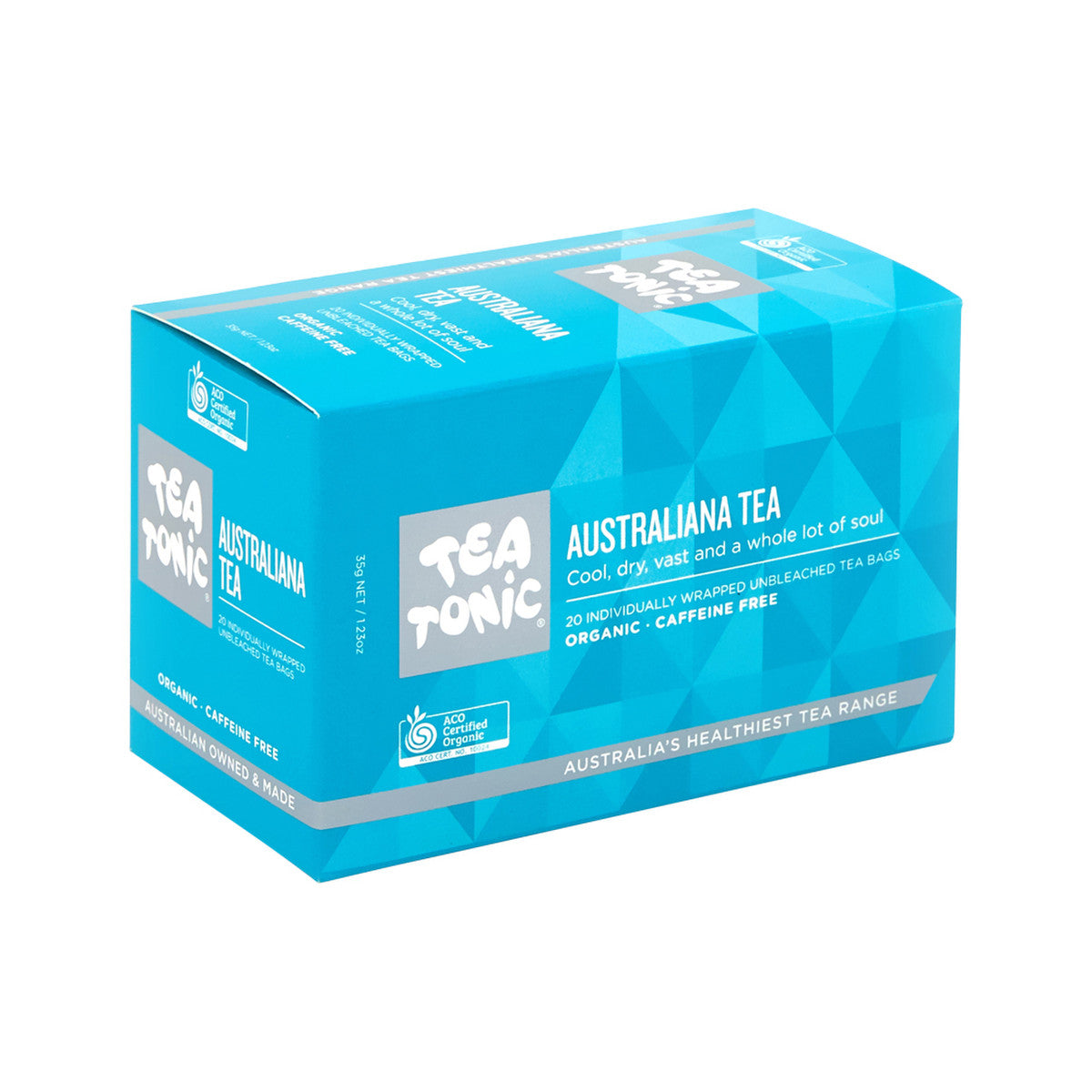 TEA TONIC Organic Body Reset Tea Travel Tin 10g