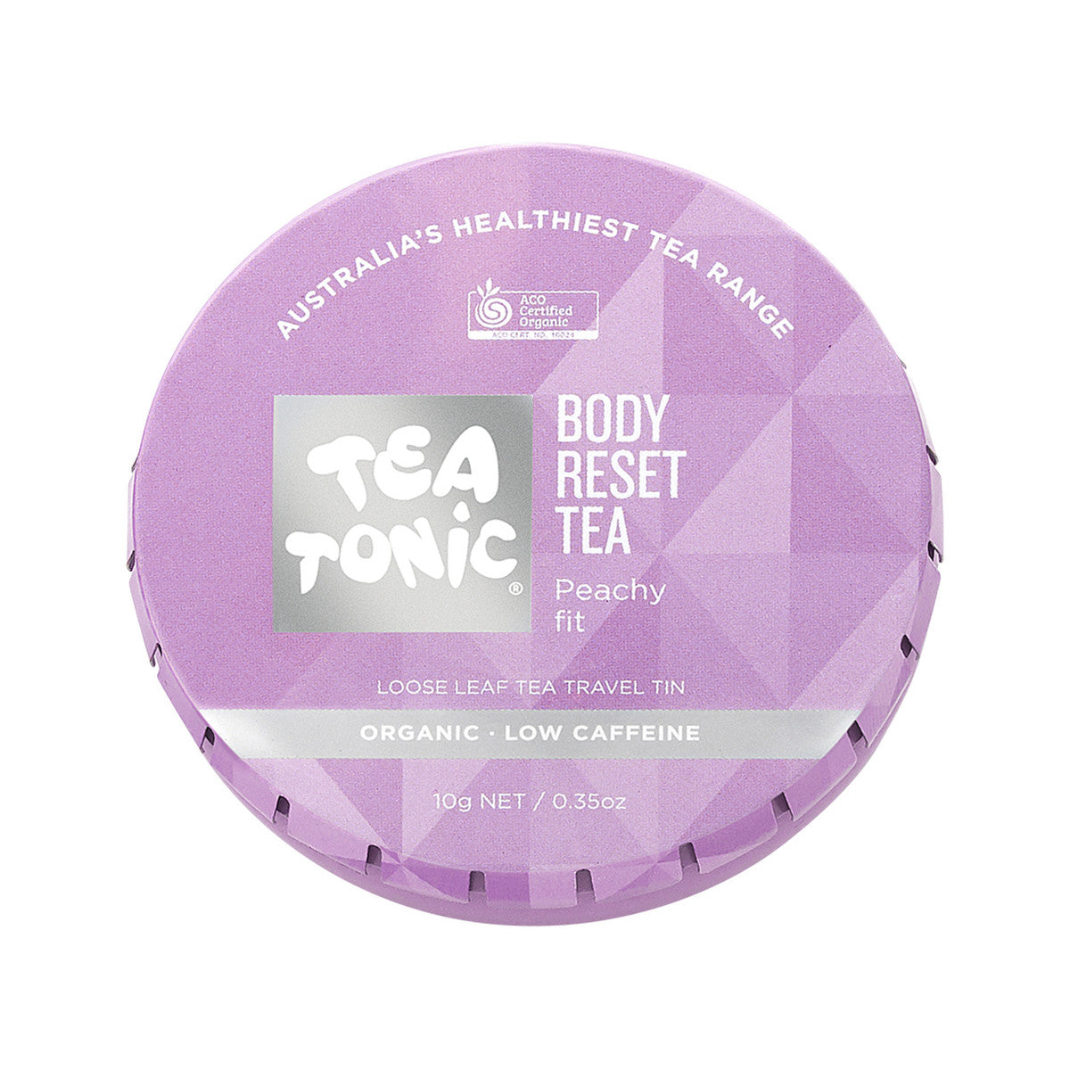TEA TONIC Organic Chamomile Tea Caddy Tin 70g