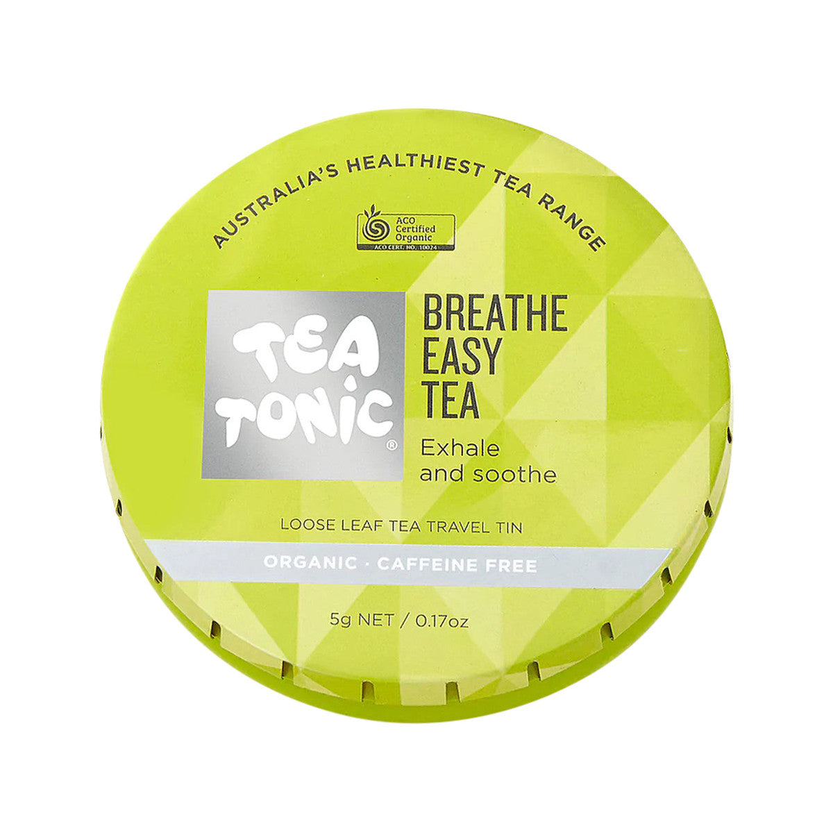 TEA TONIC Organic Chocolate Chai Tea Caddy Tin 150g