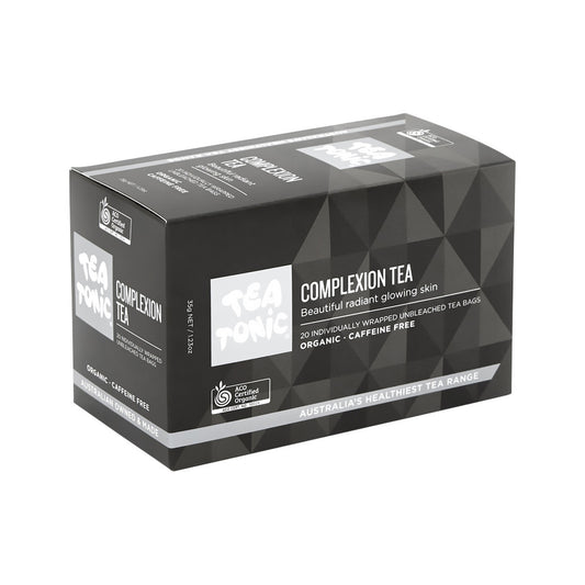 TEA TONIC Organic Dark Chocolate & Black Tea x 20 Tea Bags