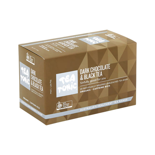 TEA TONIC Organic Energy Boost Tea Caddy Tin 105g