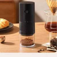 Portable Electric Coffee Grinder - 1500mAh Battery, 30-Mesh Fine Grind, USB-C Charging